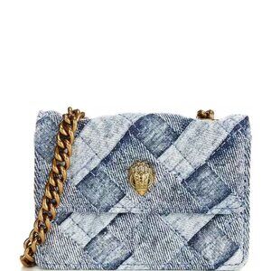 NWT Kurt Geiger London Micro Denim Crossbody Bag - Denim
